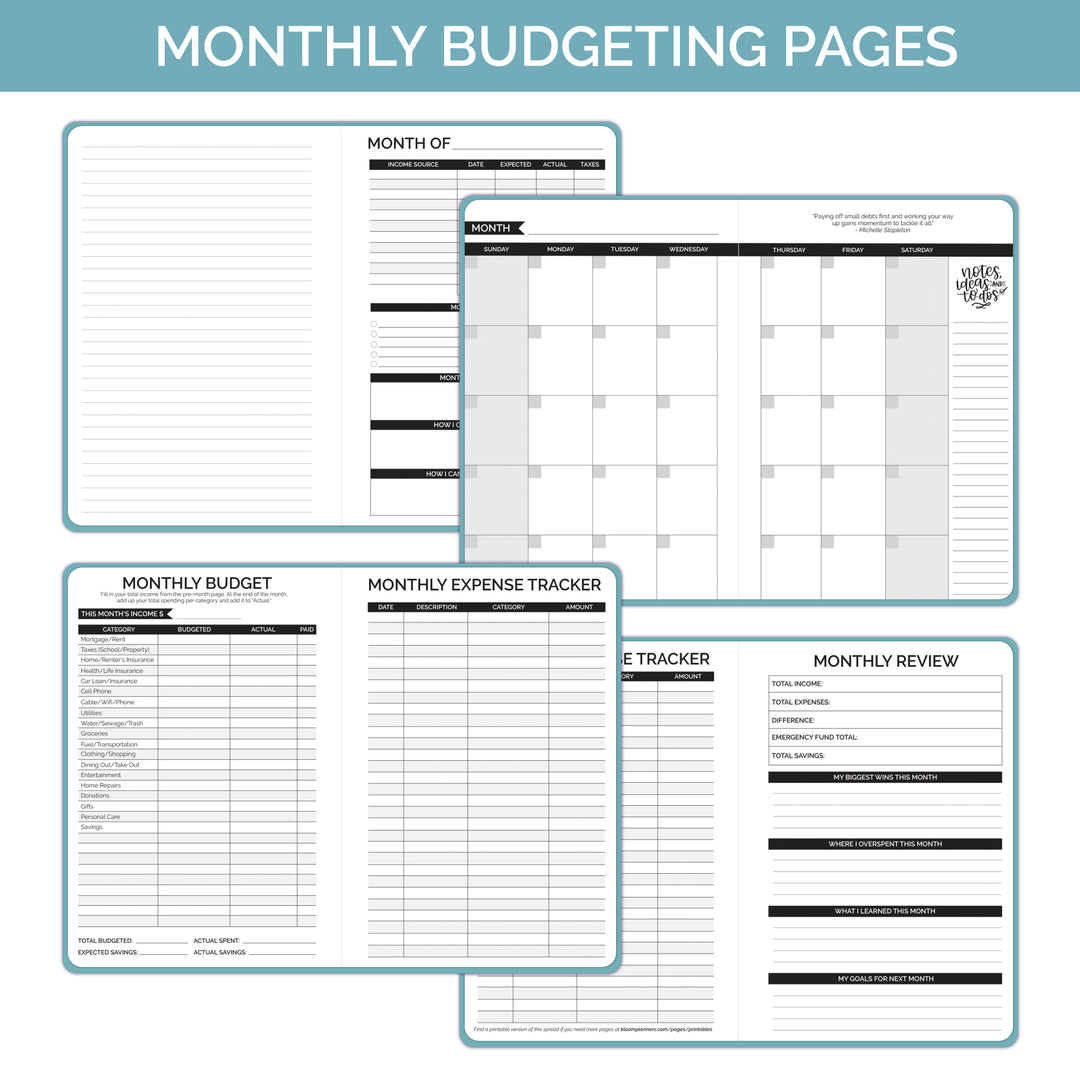 Monthly Bill Tracker Printable Floral, Bill Payment Tracker, Bill Calendar, Bill  Organizer, Expense Tracker, Monthly Budget Planner PDF -  Canada