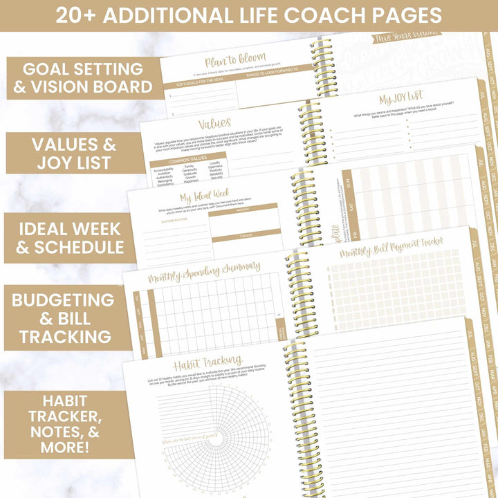 2023-24 Soft Cover Planner, 8.5" x 11", Cleerely Stated