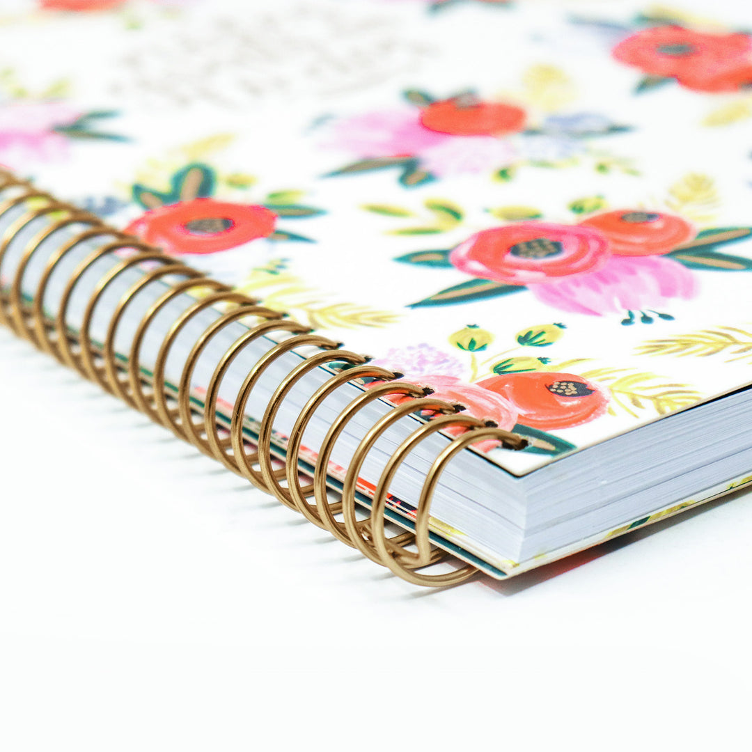 Bound To-Do Book, Rustic Blooms