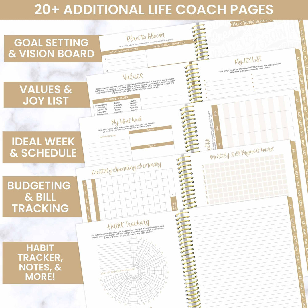 2023-24 Soft Cover Planner, 8.5" x 11", Writefully His