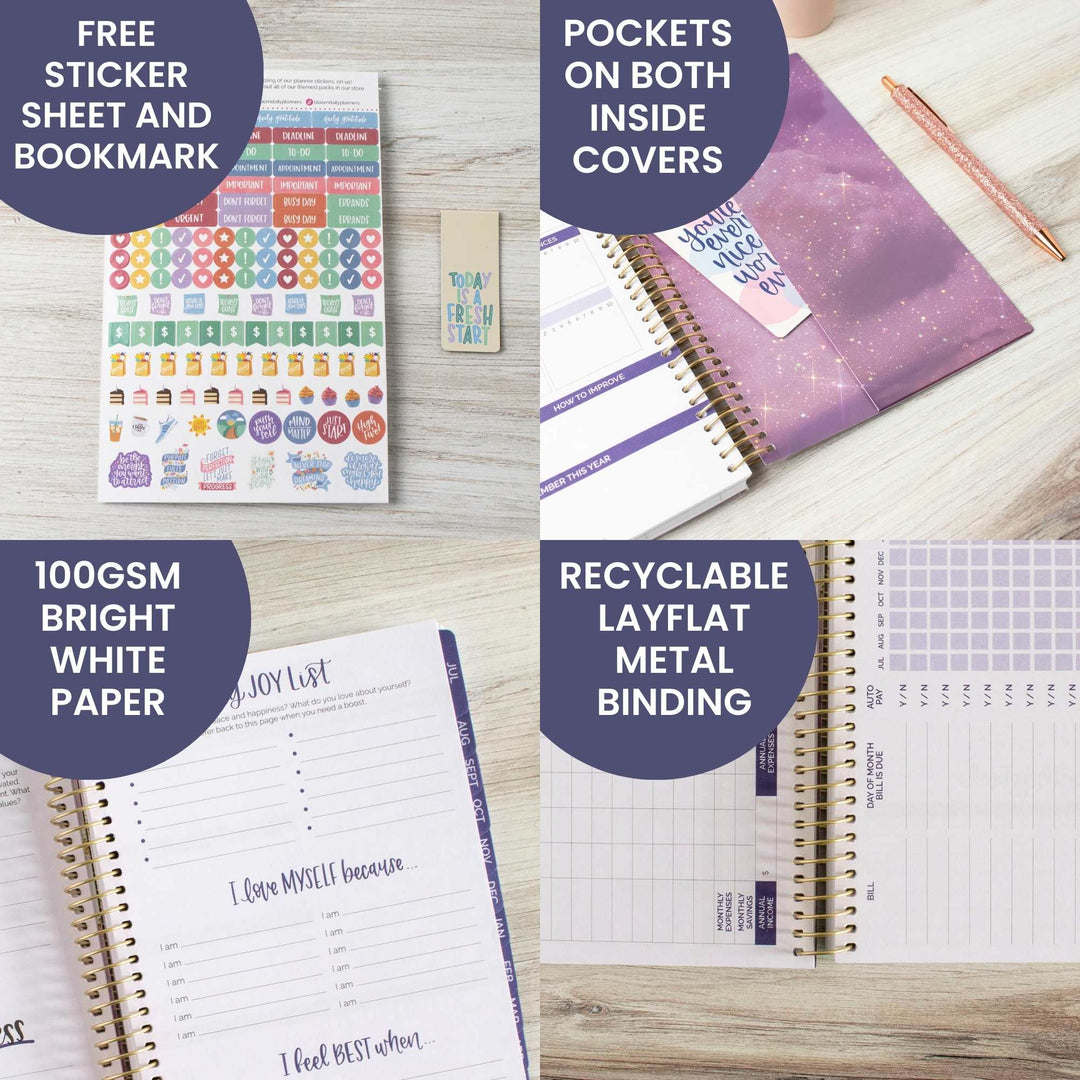 2023-24 Soft Cover Planner, 5.5" x 8.25", Good Things are Coming