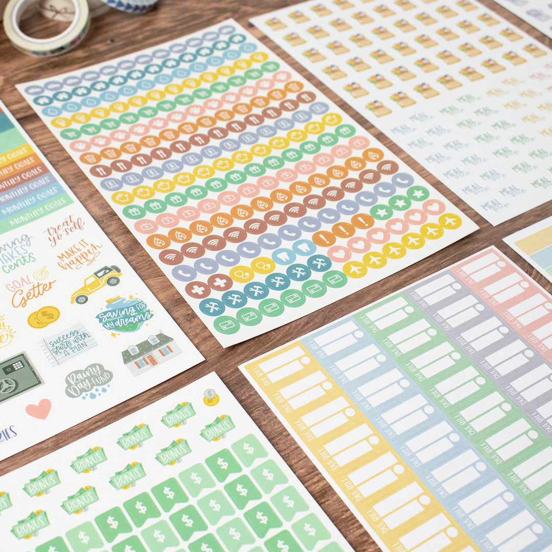 Planner Sticker Sheets, Holiday Pack - Bloom Daily Planners