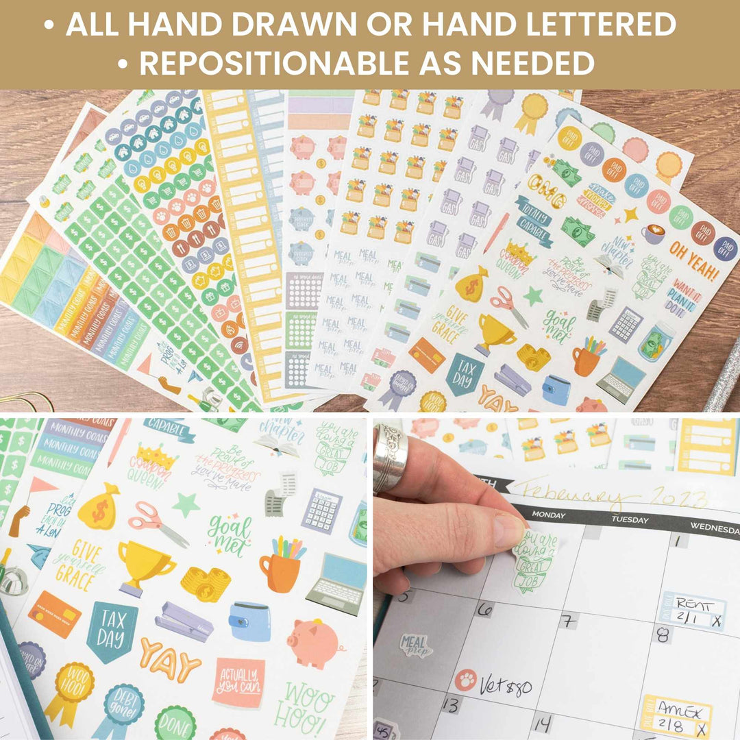 Stunning and useful free planner stickers for your planner or bullet journal