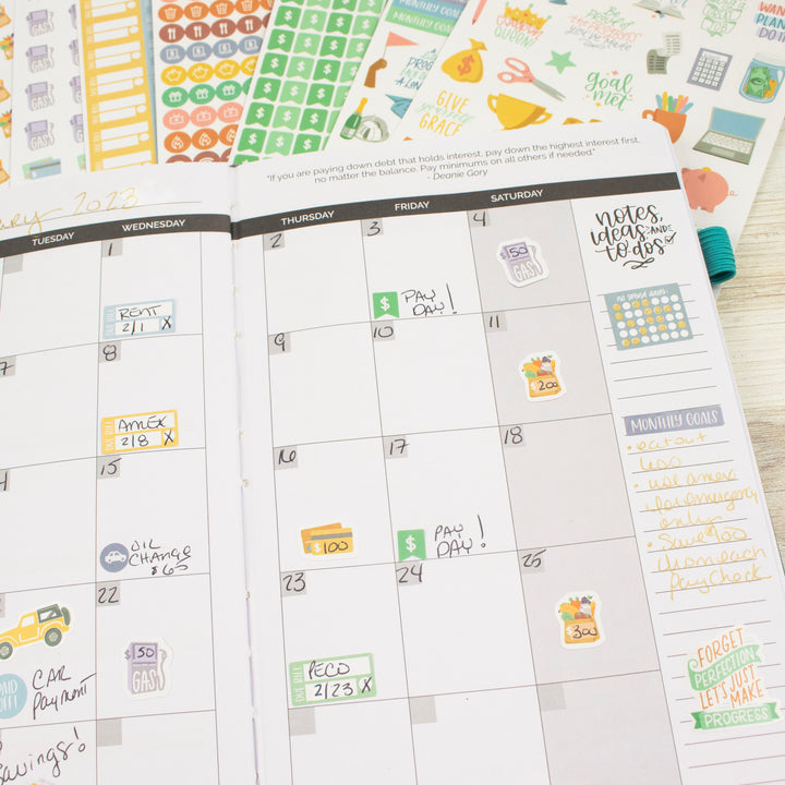 Planner Sticker Pack, Budgeting
