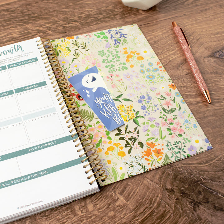 2023-24 Soft Cover Planner, 5.5" x 8.25", Garden Party