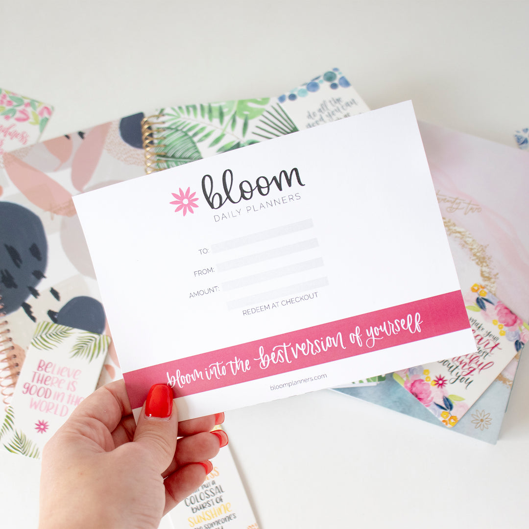 bloom daily planners Gift Card