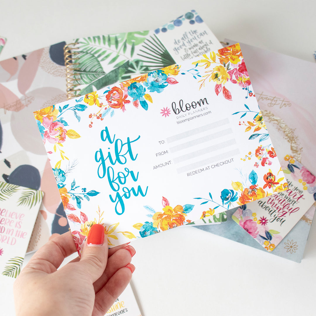 bloom daily planners Gift Card