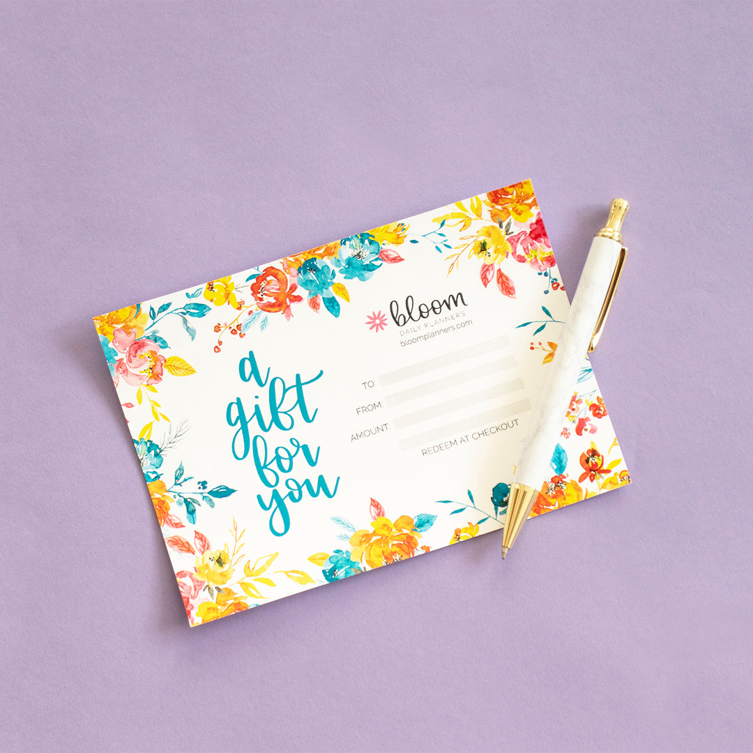 bloom daily planners Gift Card