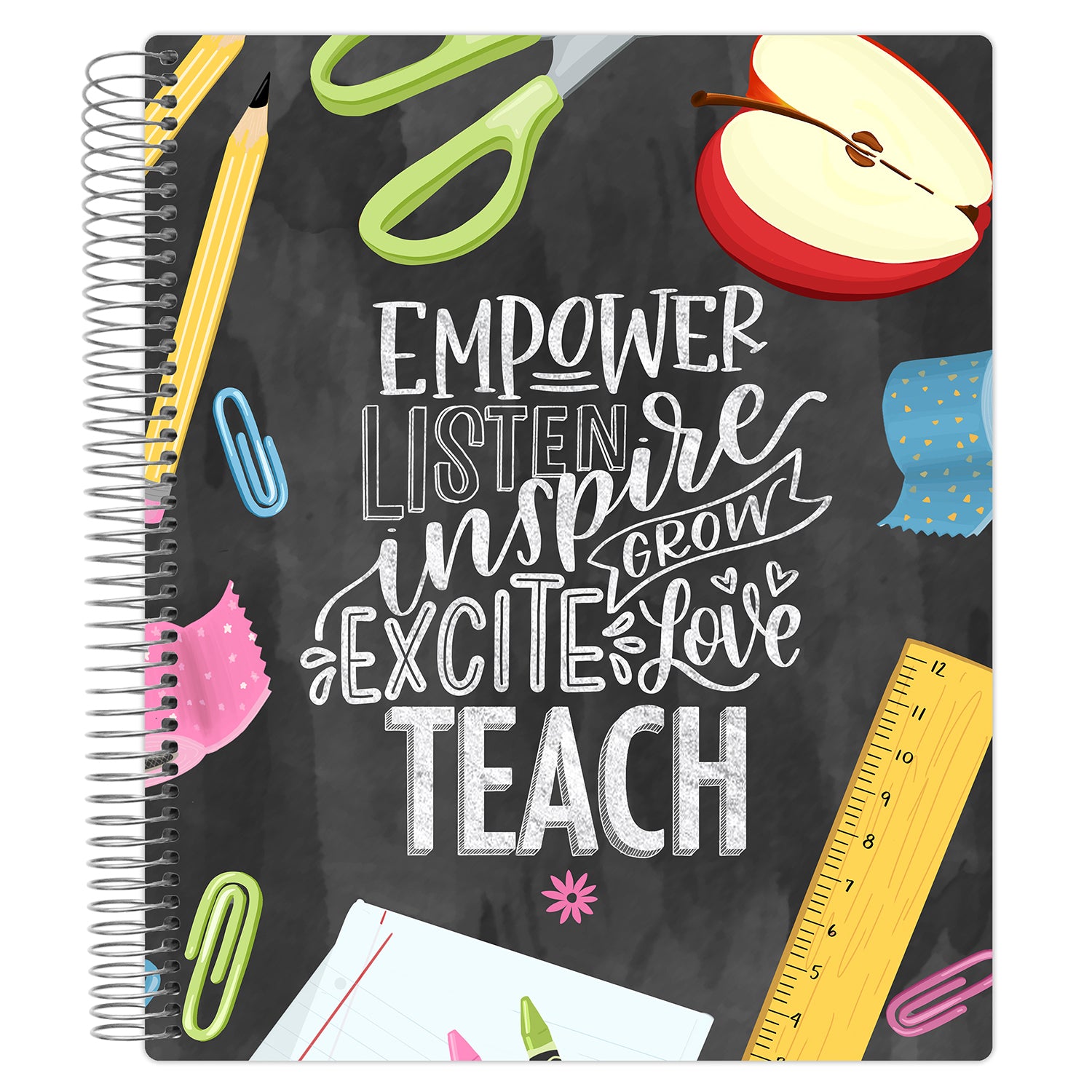 Teacher　daily　Lesson　bloom　Style　Teacher　planners　planners®　bloom　Planner　Planner　Chalkboard　–