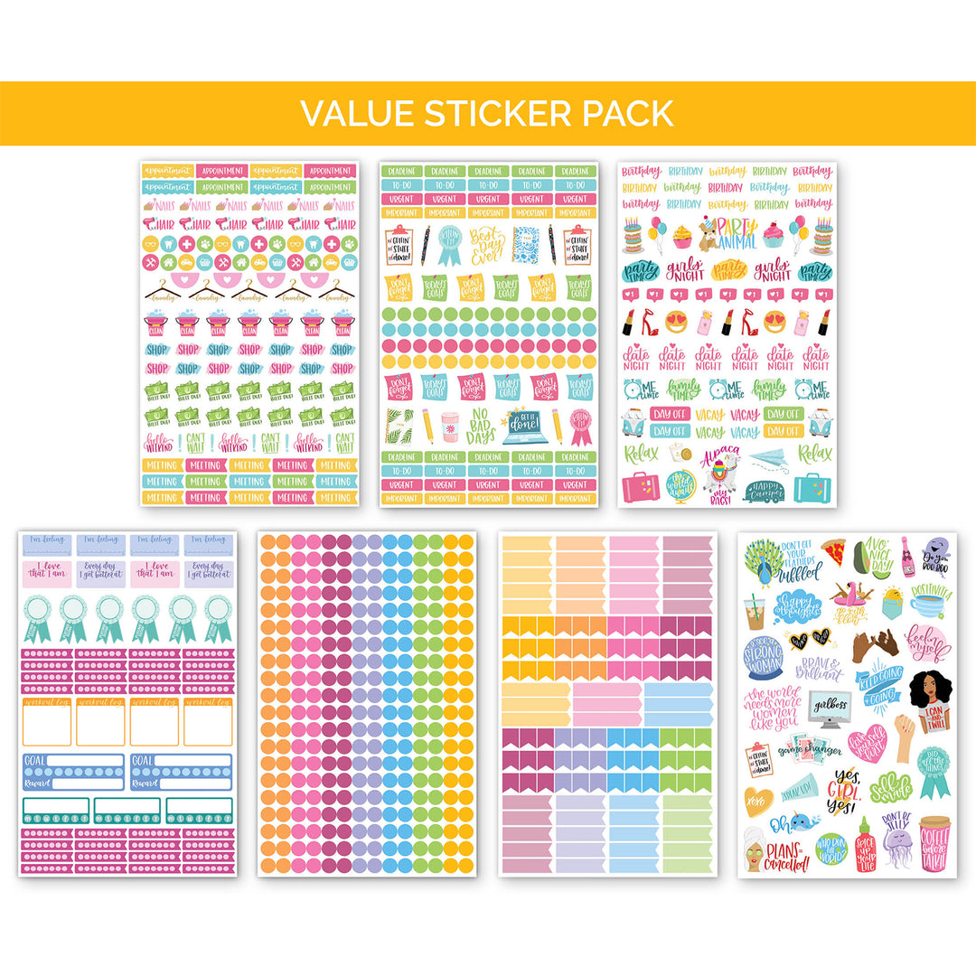 Planner Sticker Value Pack, Classic