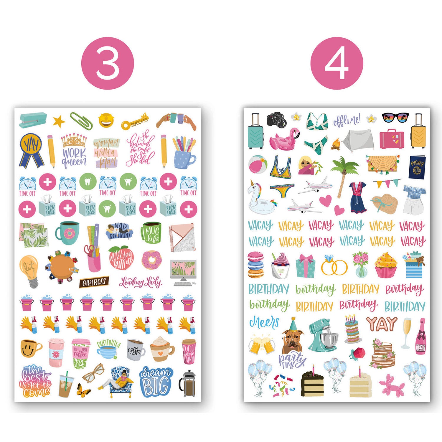 Classic Planner Stickers - bloom daily planners®