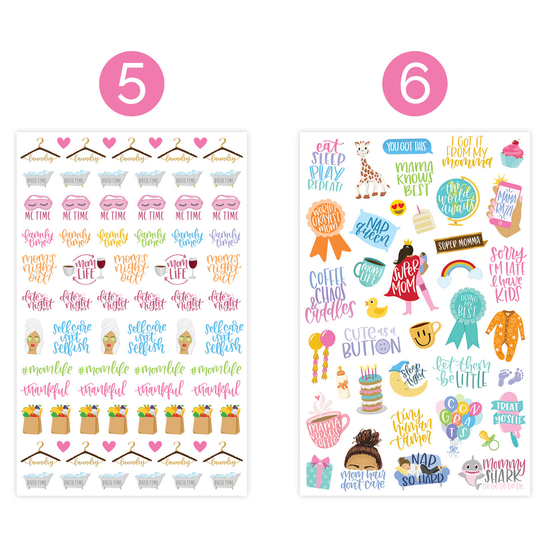 The Paper Studio Agenda 52 PLANNER Stickers~varieties~Super Cute! Quick Ship