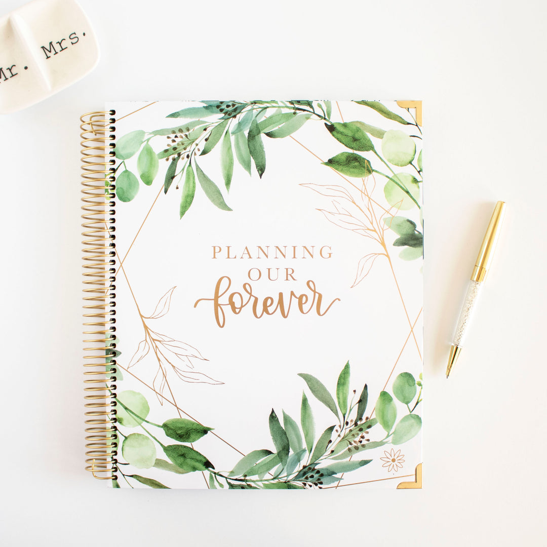 Wedding Planner & Scrapbook - Engagement Gift - bloom daily planners
